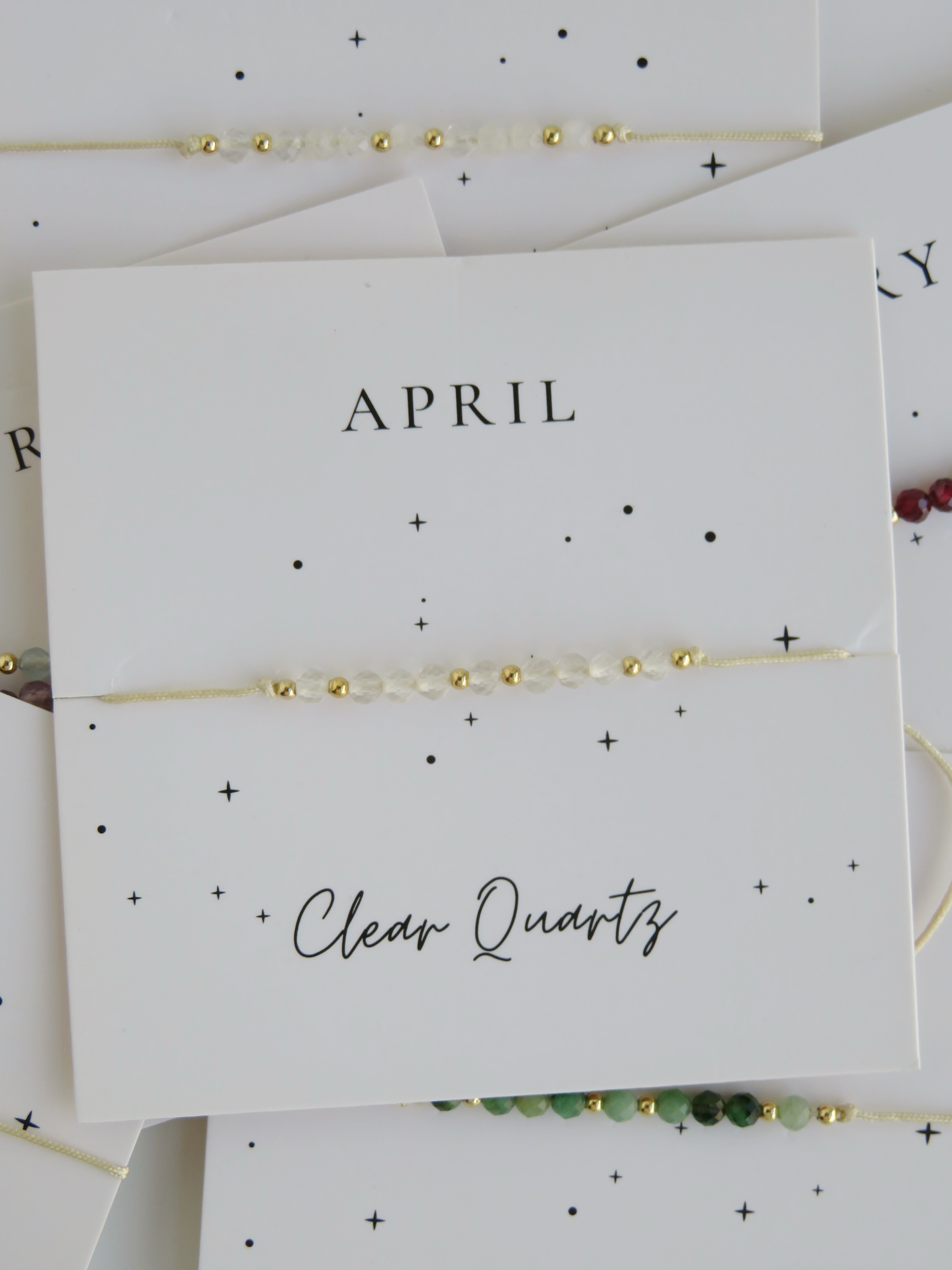 Crystal Birthstone Bracelets