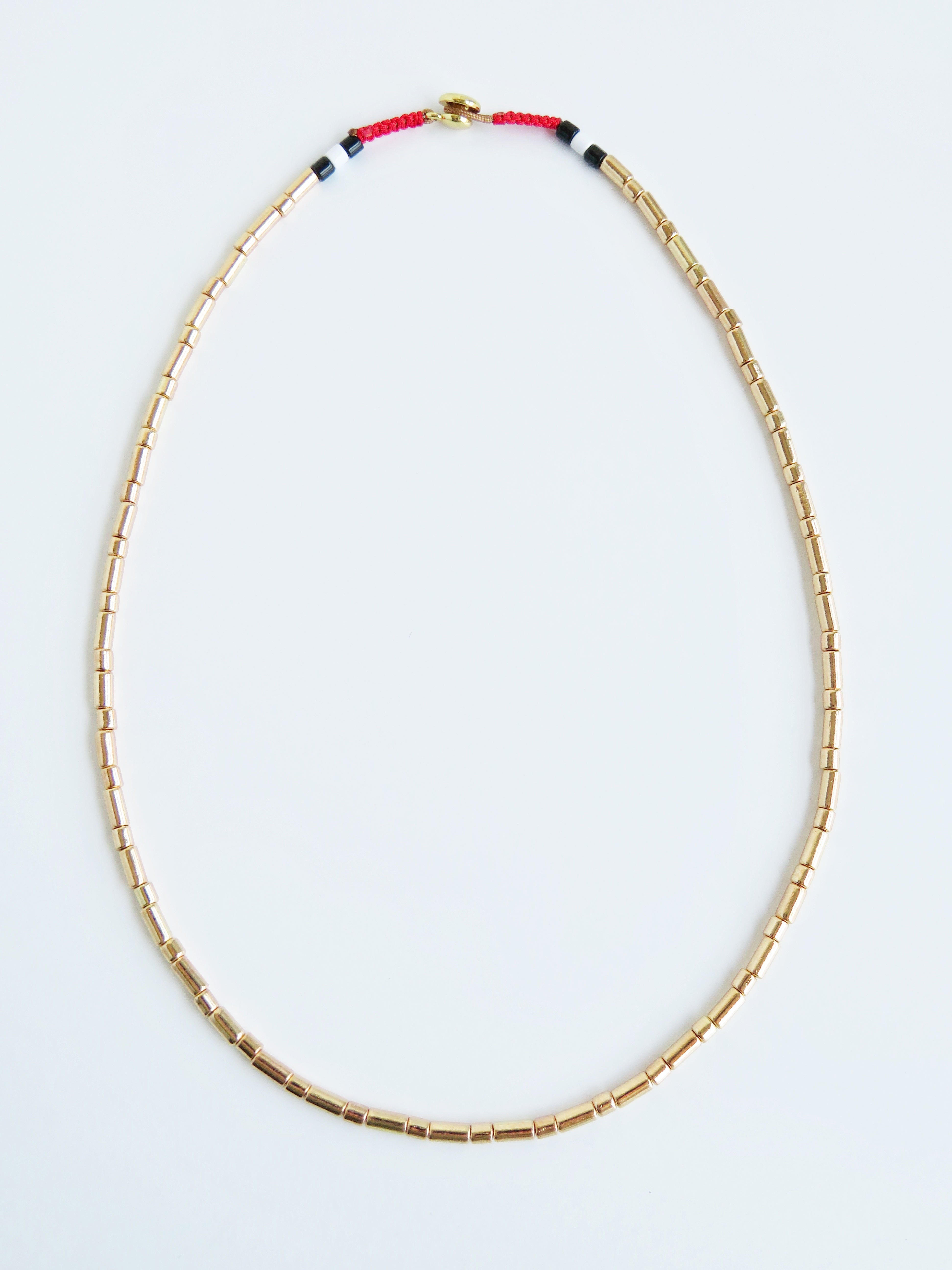Stella Enamel Tube Necklaces