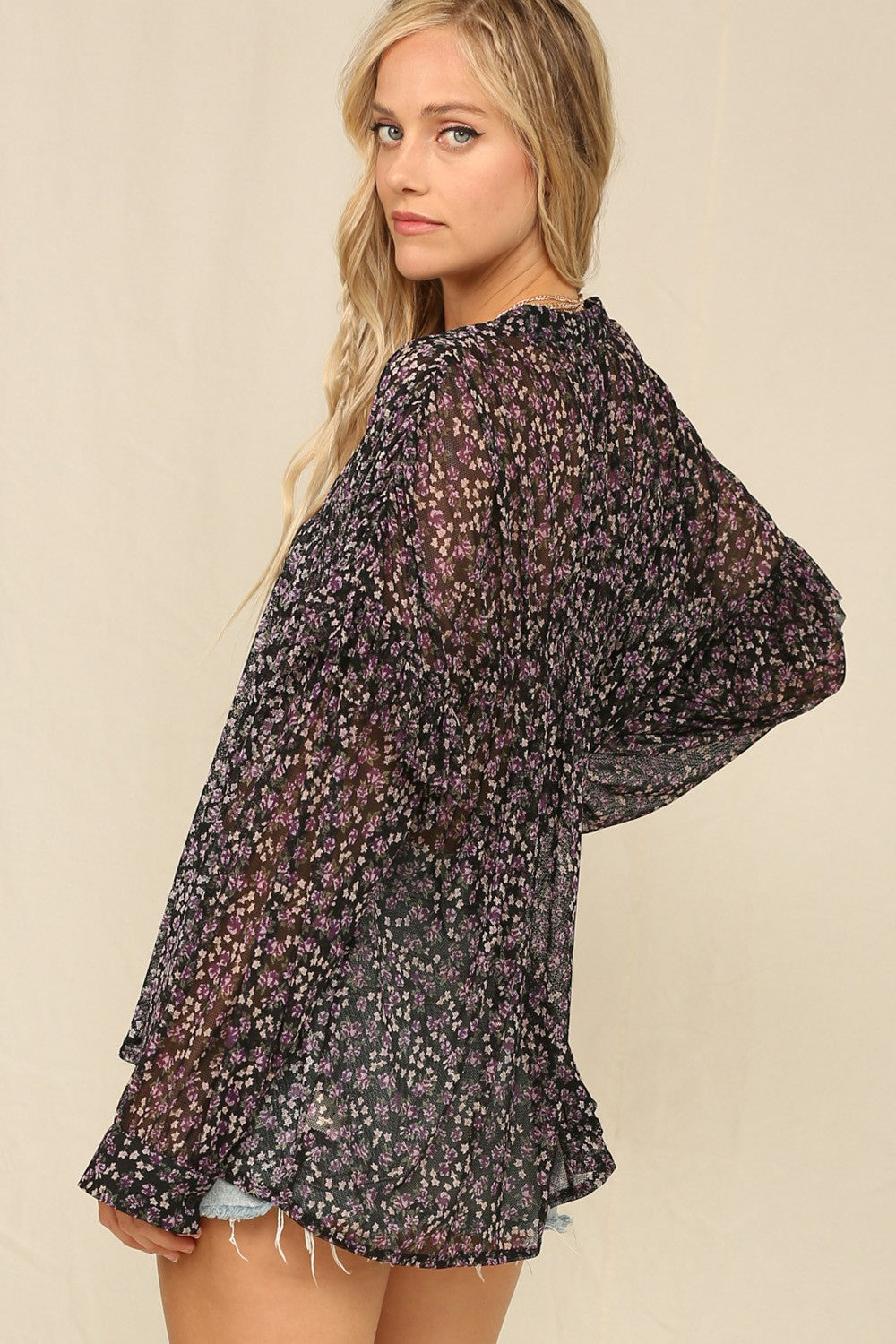 Floral Button Down Shirt