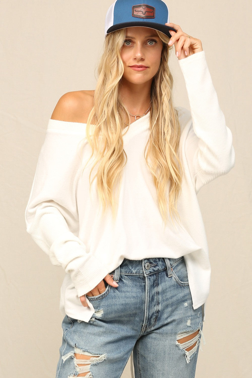 Ruched Back Top