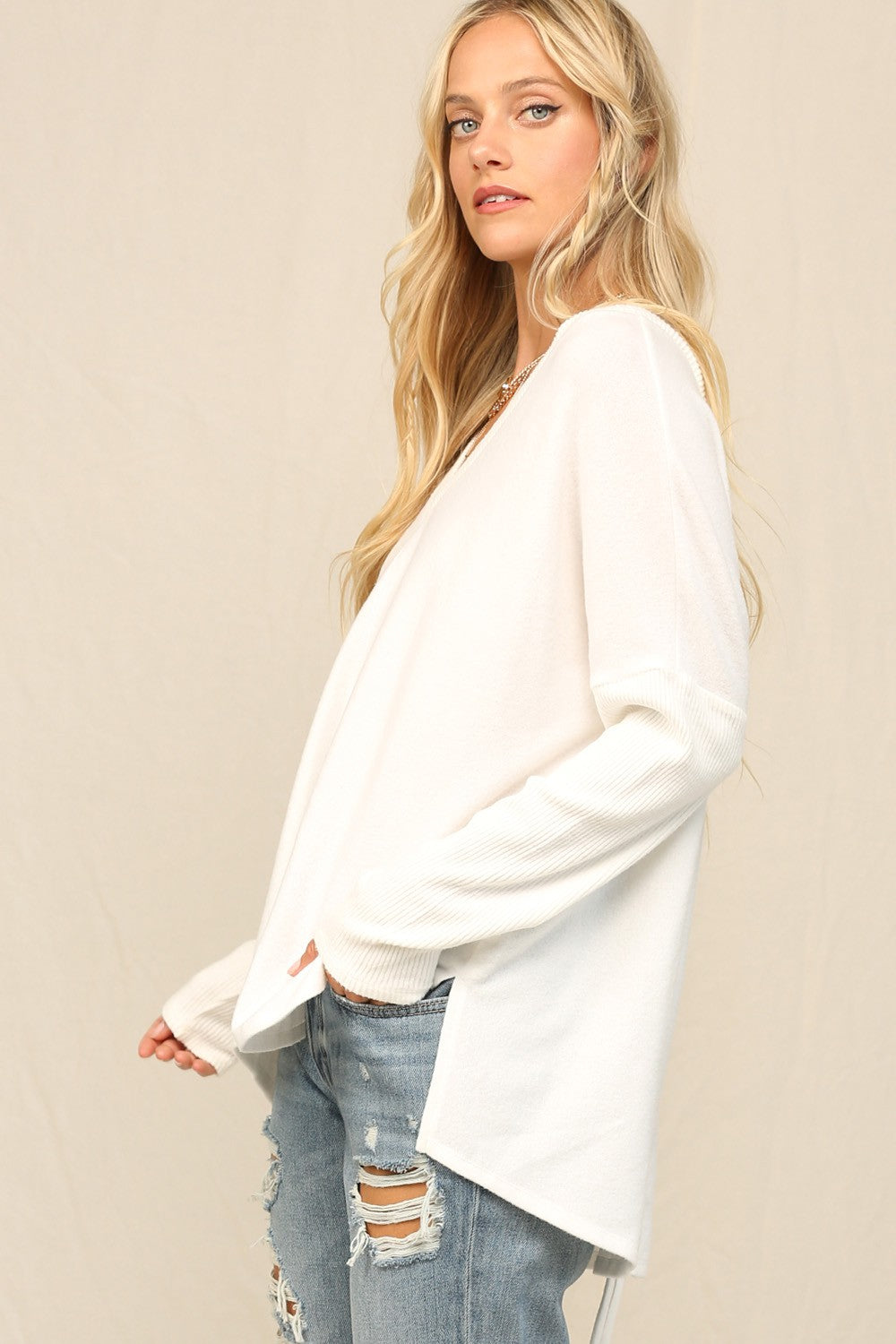 Ruched Back Top