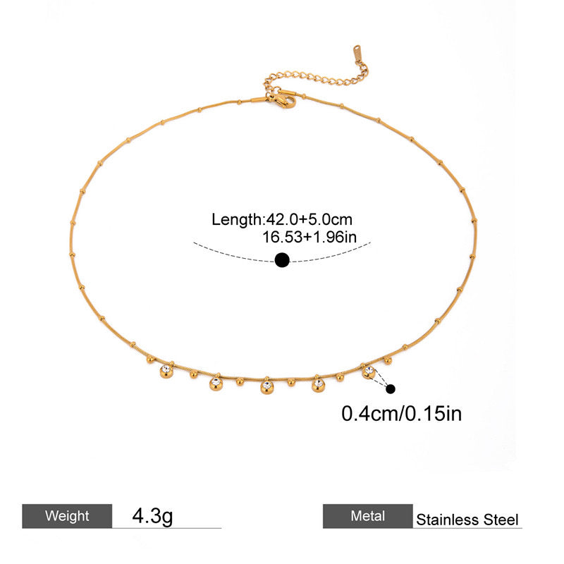 Floating Diamond Necklace