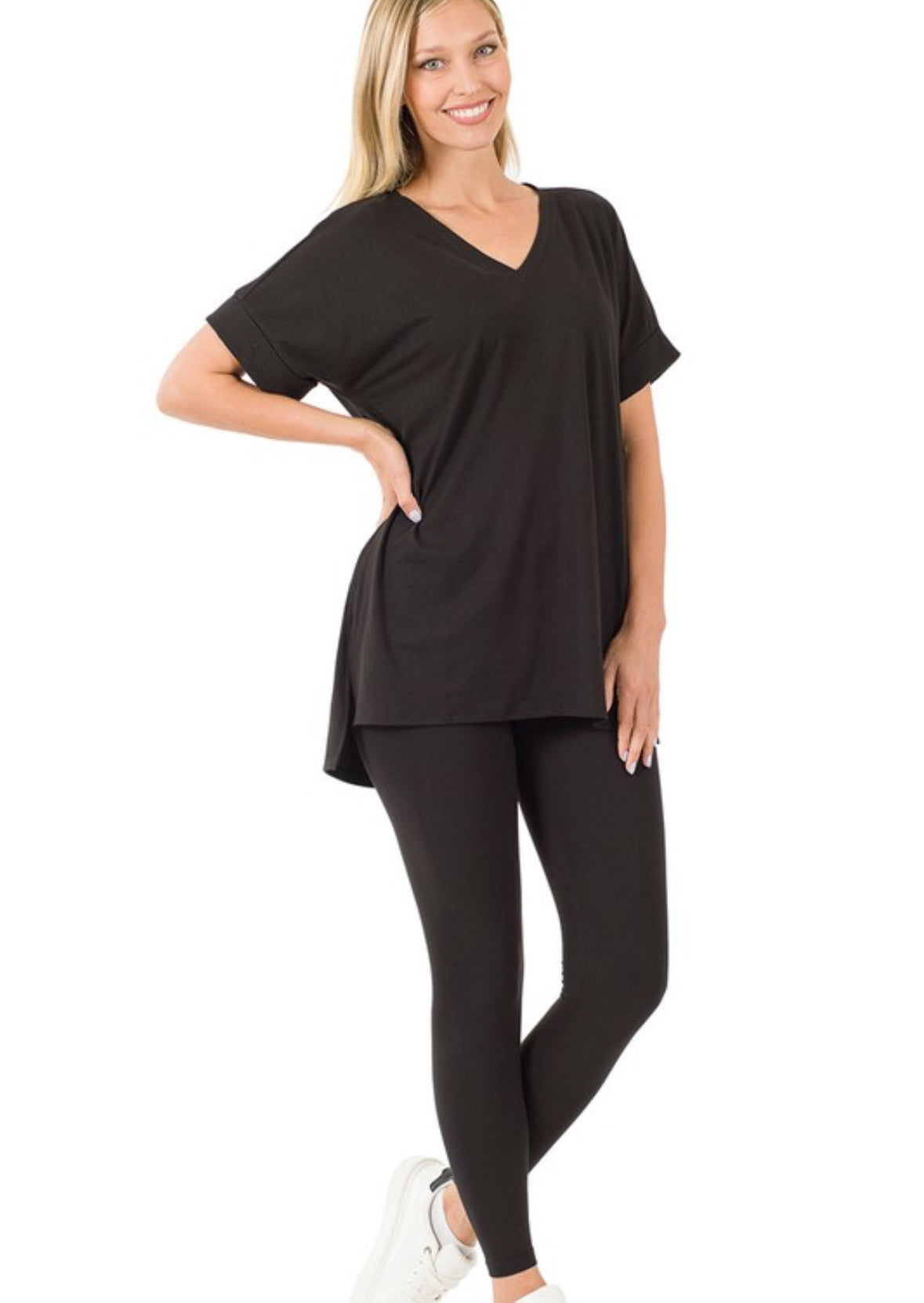 Brushed Microfiber Legging & Top Set