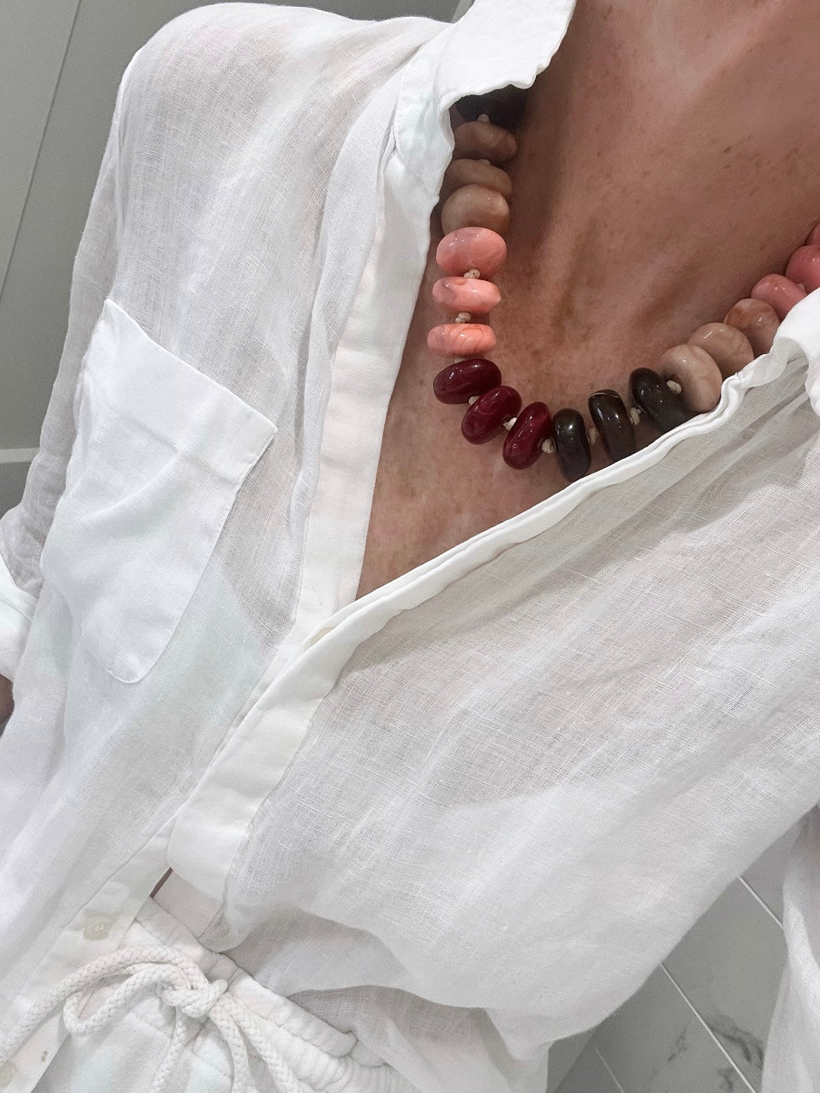 Mallorca Rondelle Necklaces