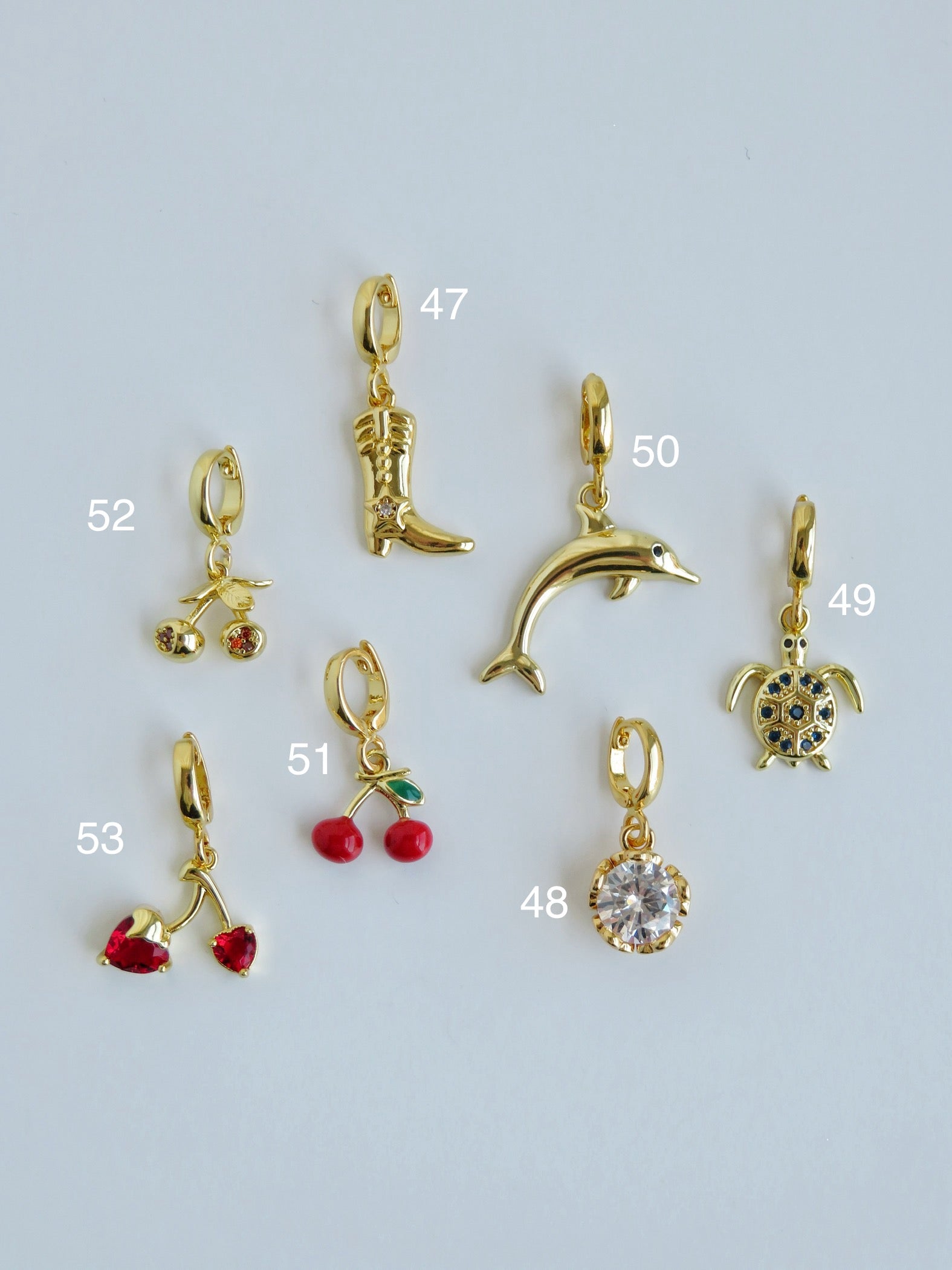 Symbolic Charms - Hinged Clasp