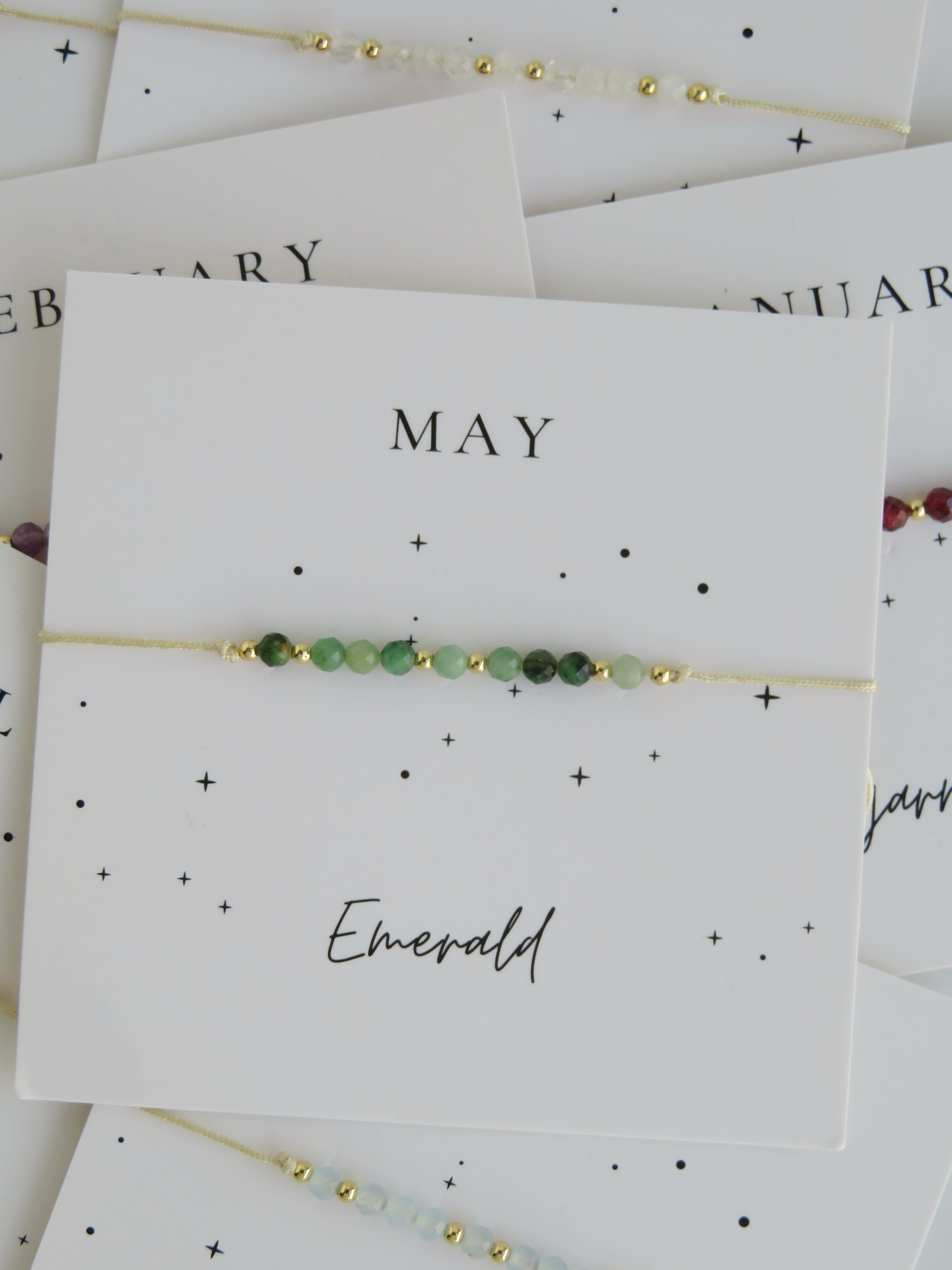 Crystal Birthstone Bracelets