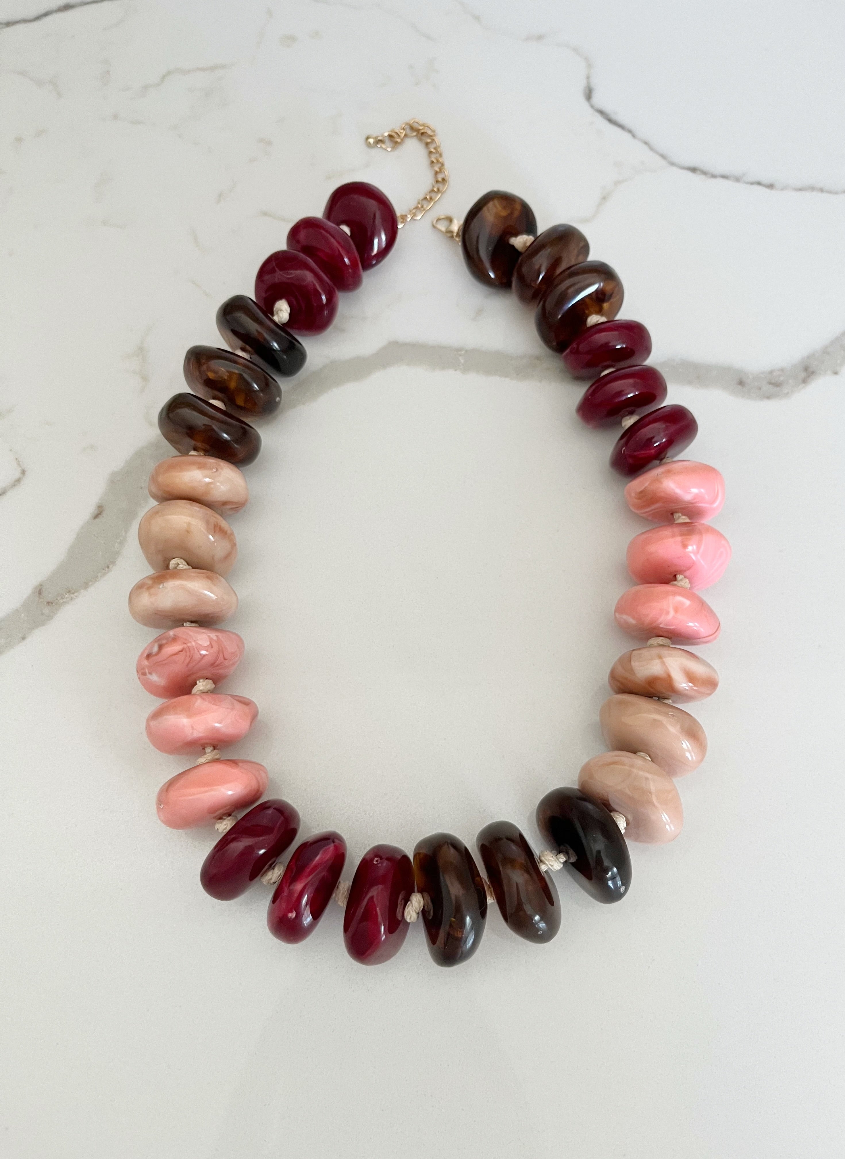 Mallorca Rondelle Necklaces