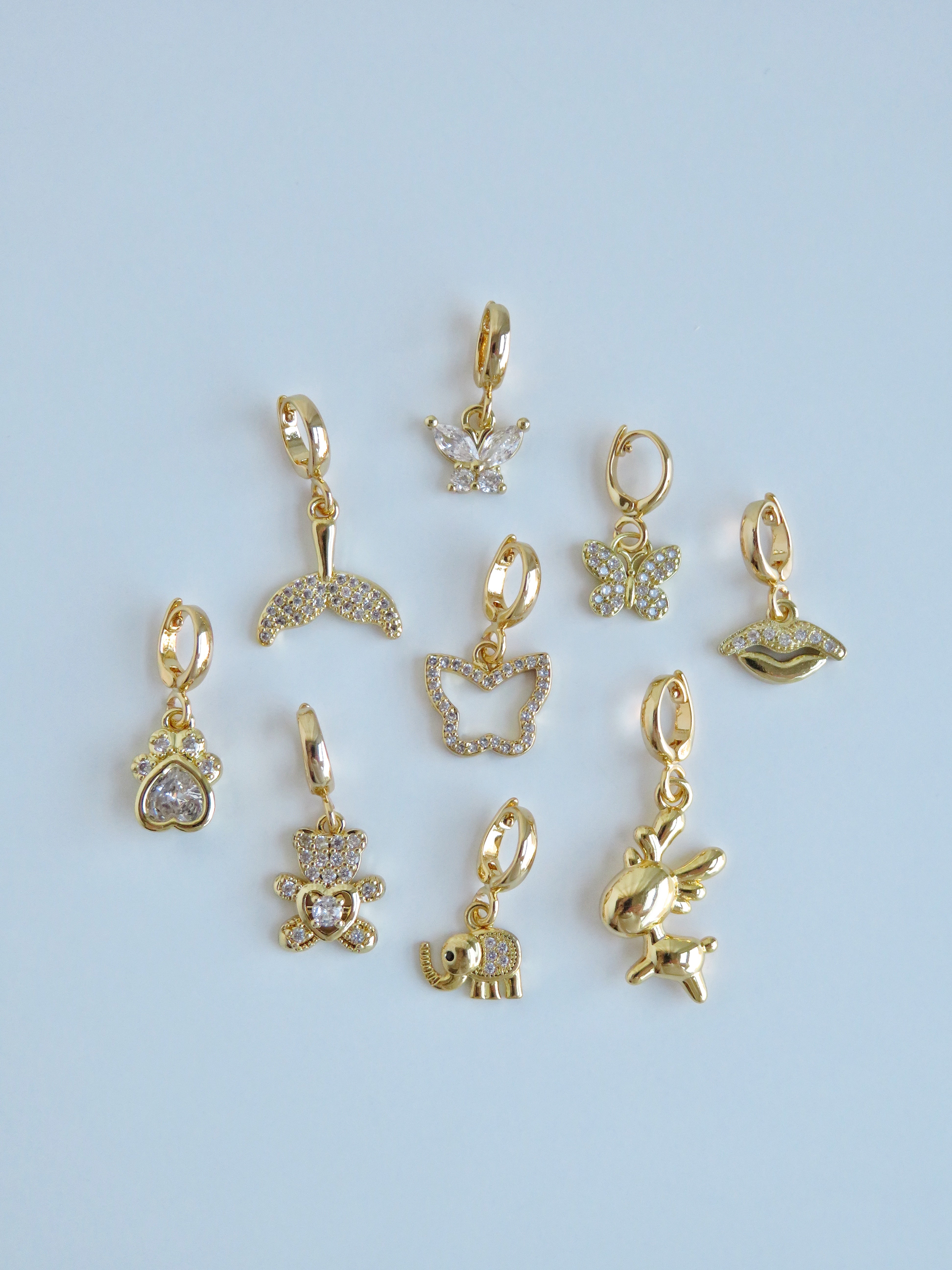 Symbolic Charms - Hinged Clasp