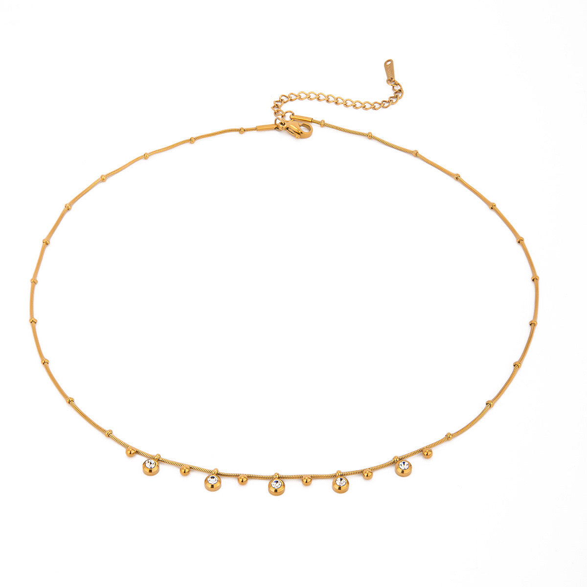 Floating Diamond Necklace