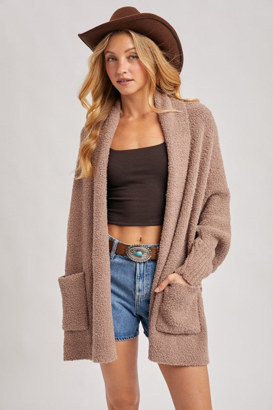 Blanket Wrap Knit Sweater Cardigan