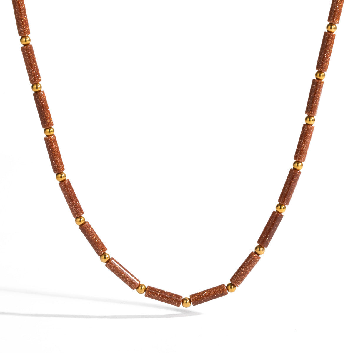 Cali Beaded Tube Necklace