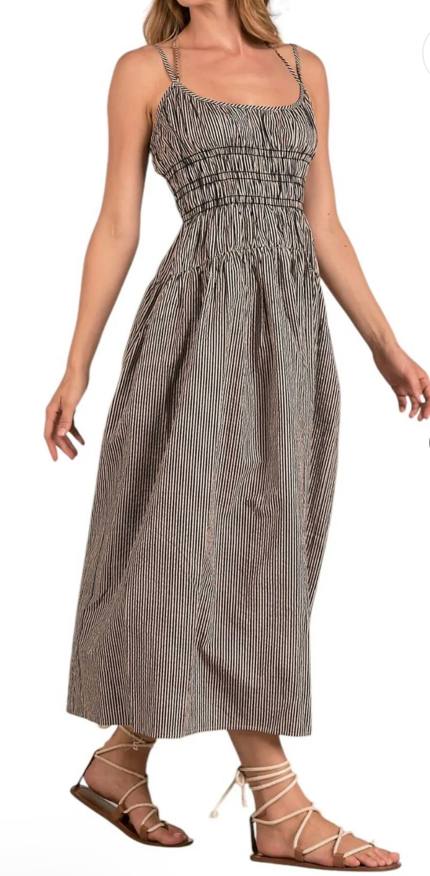 Stripe Maxi Dress