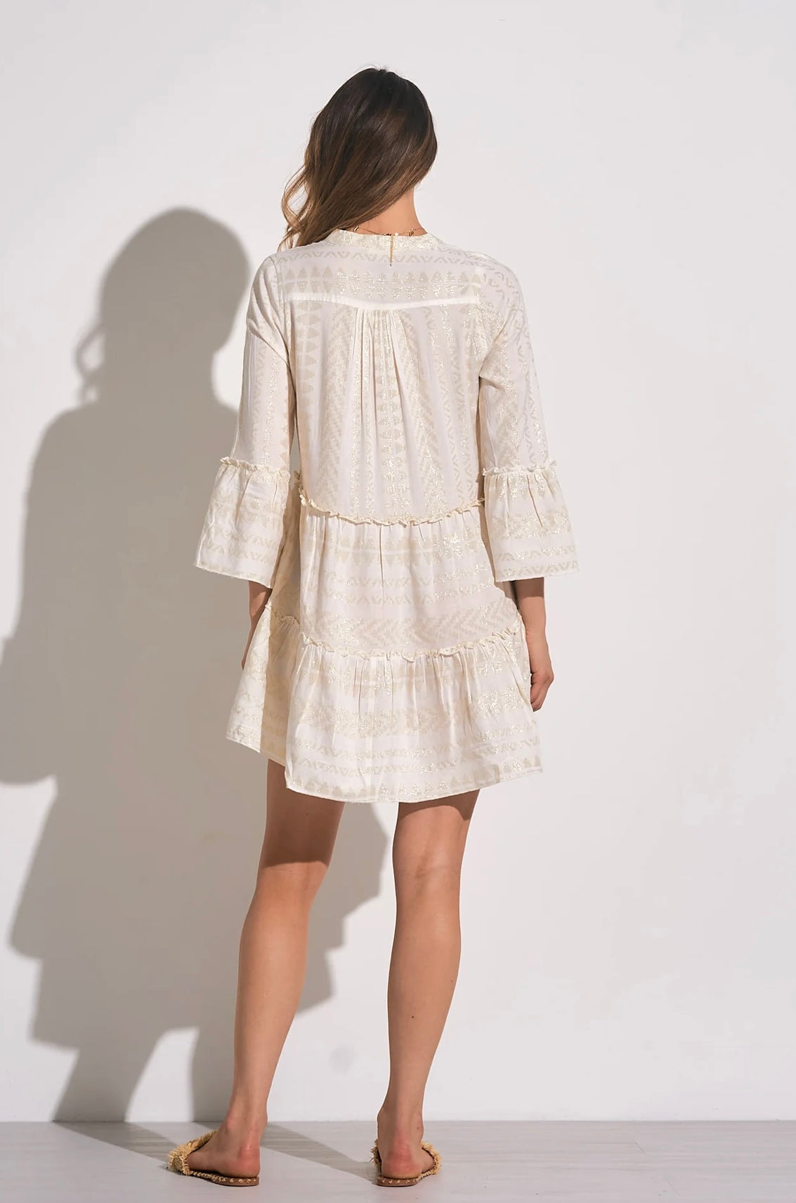 Boho Gold Detail Dress