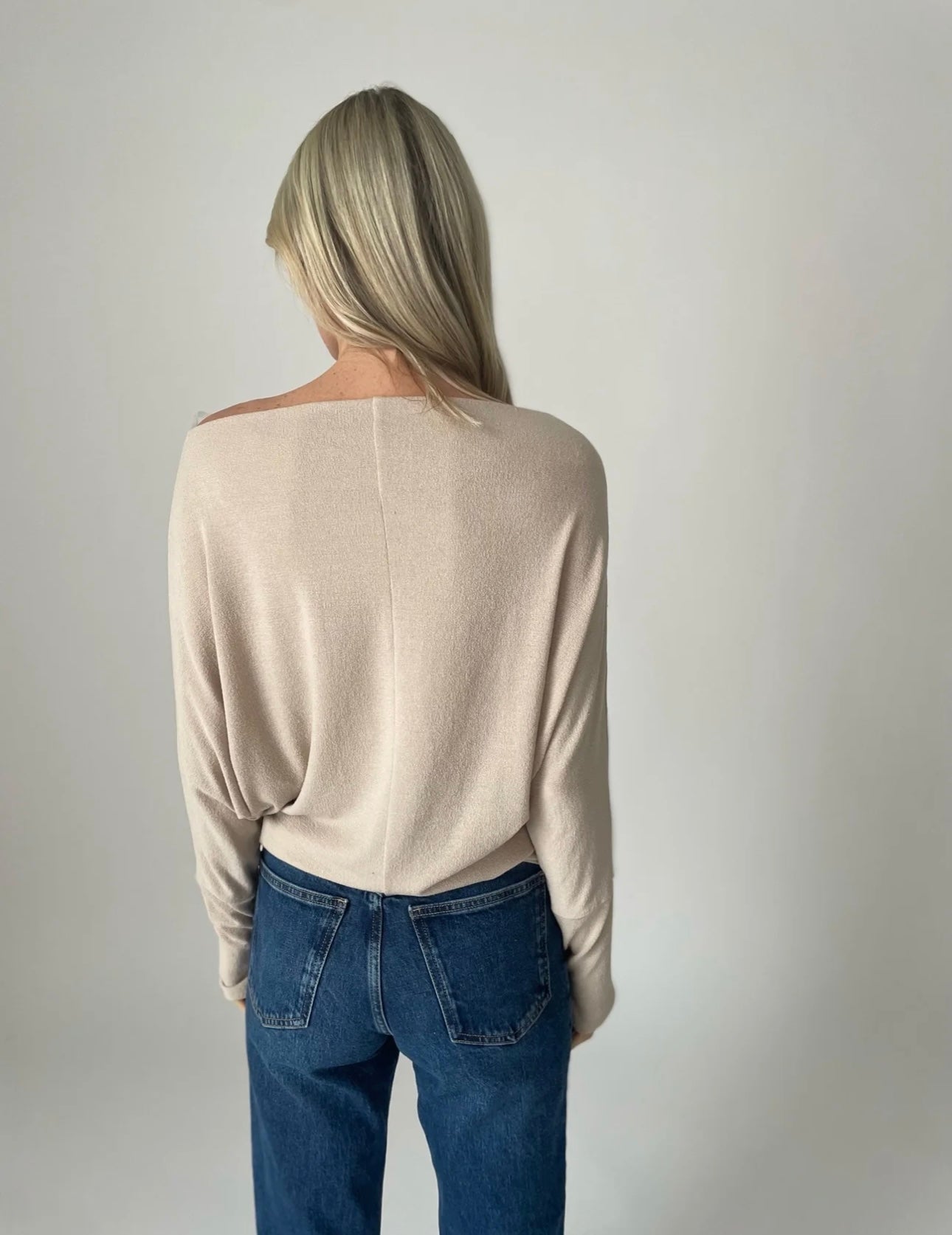 Taupe Anywhere Top