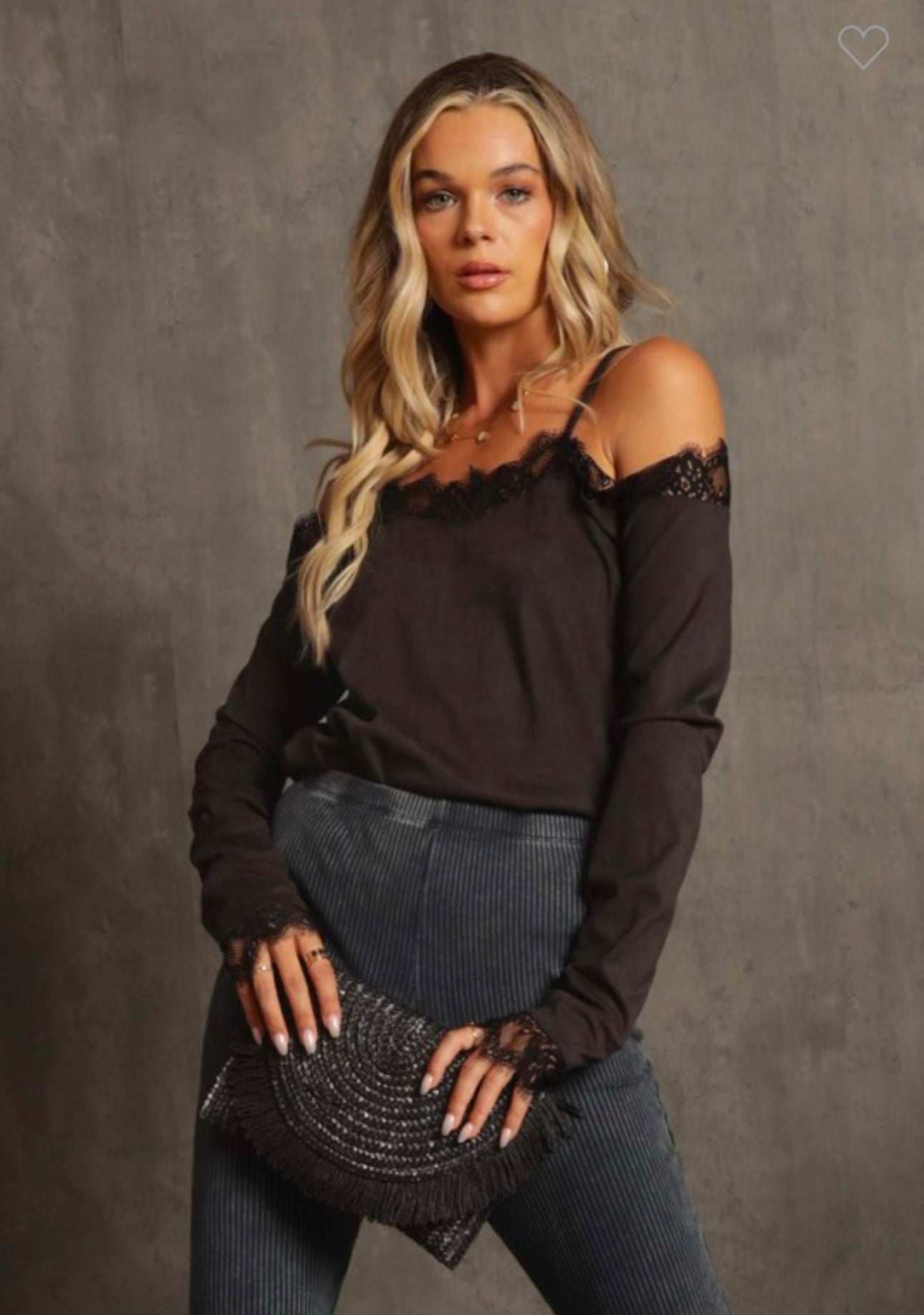 Lace Detail Top