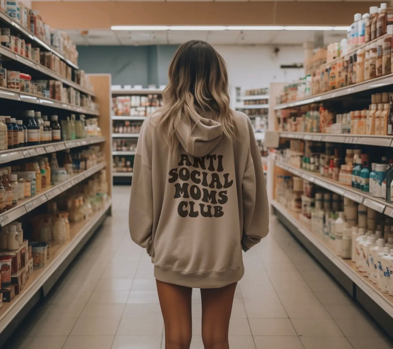 Anti Social Moms Club Hoodie
