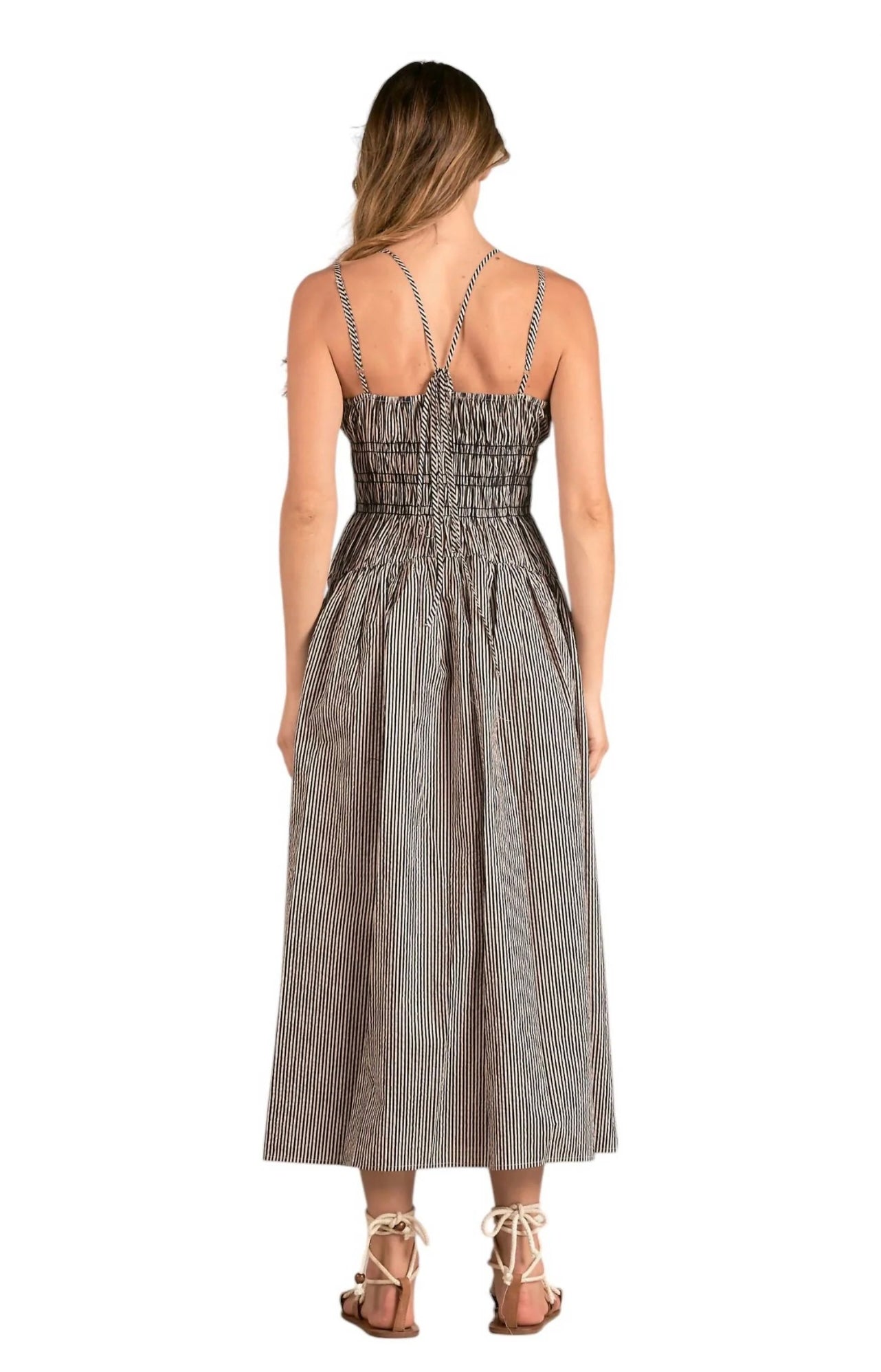Stripe Maxi Dress