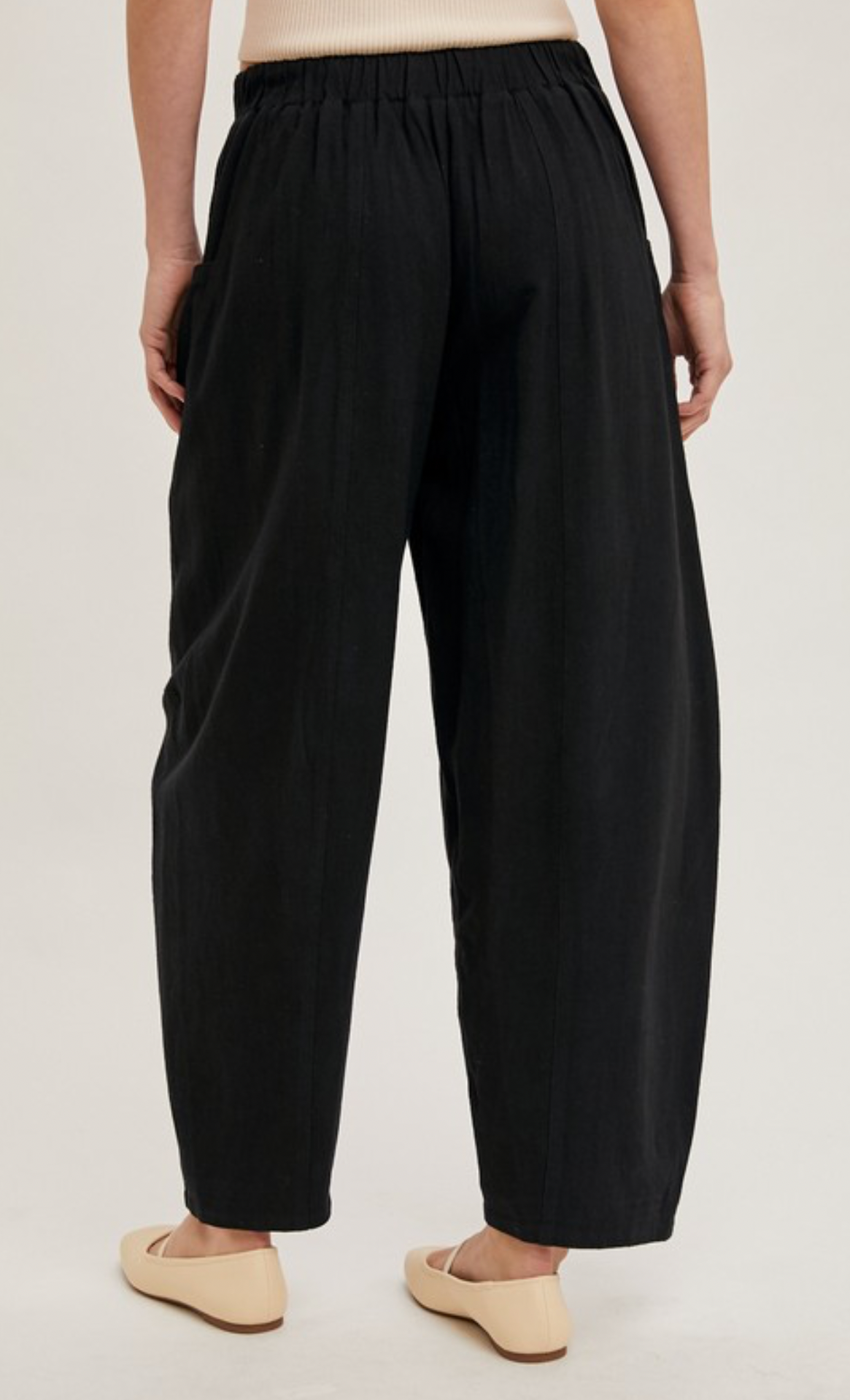 Relaxed Pull On Pant