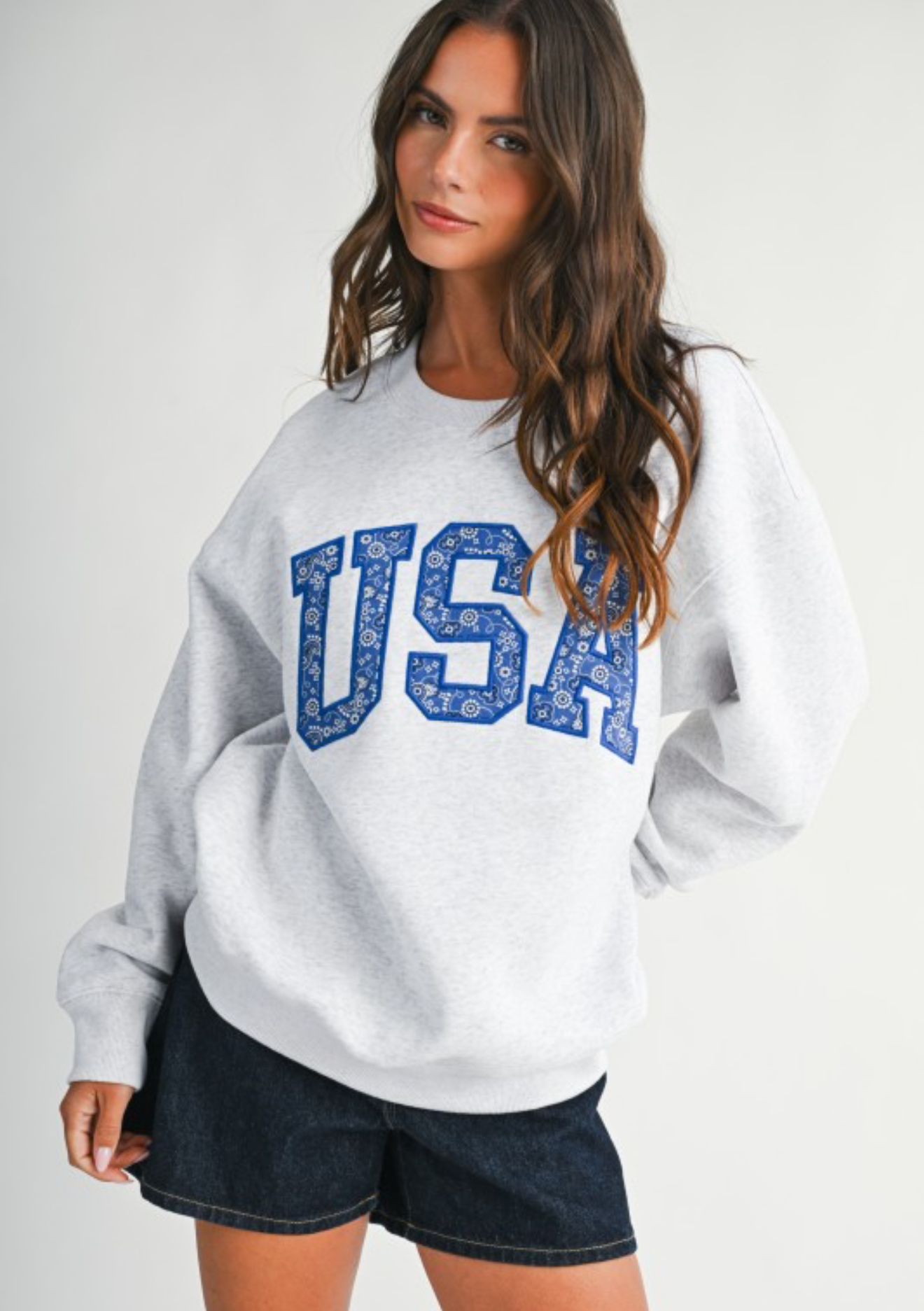 USA Graphic Fleece Pullover