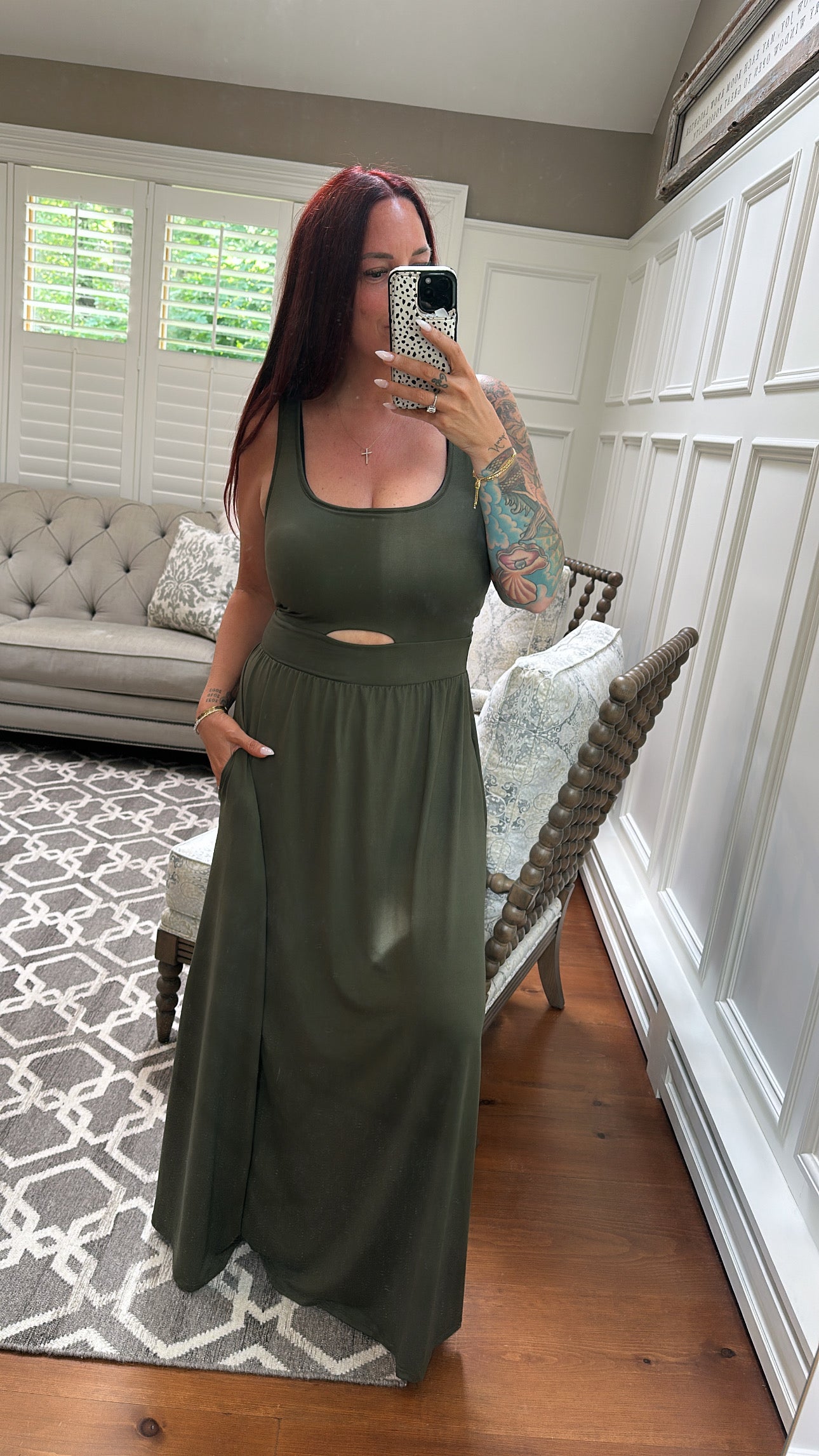 Viral Brami Maxi - Olive