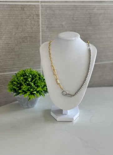 Penelope Mixed Toggle Necklace