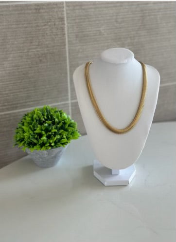 Priscilla Cuban Chain Necklace