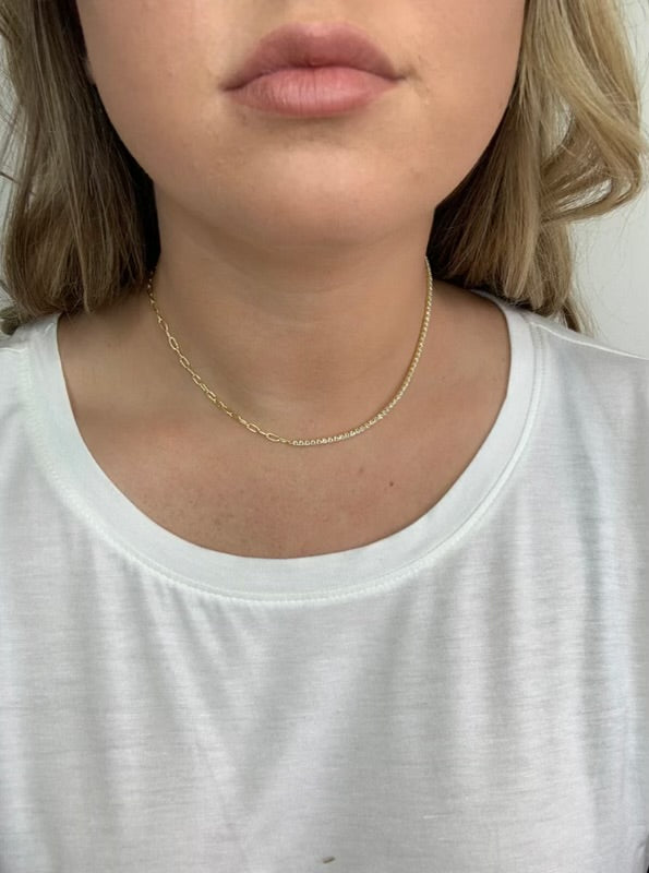 Lydia Tennis Necklace