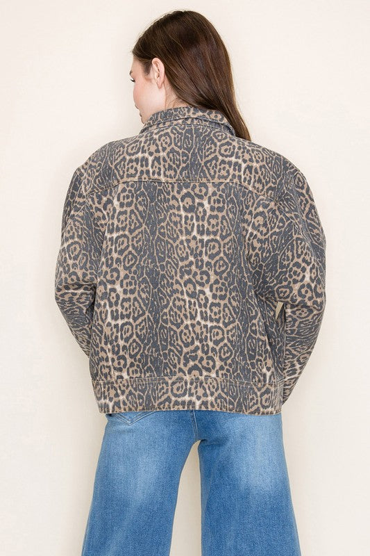 Leopard Print Jacket
