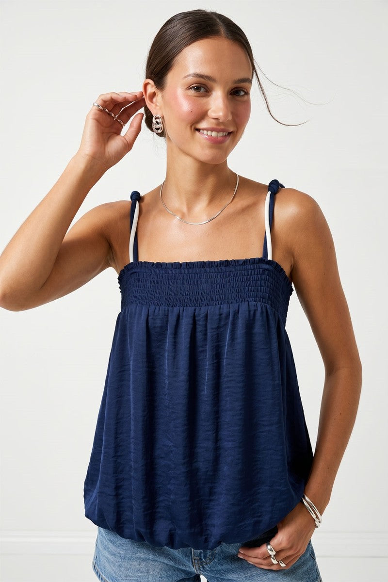 Navy Bubble Tank