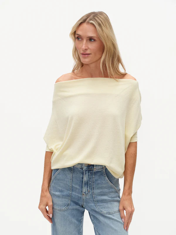 Short Sleeve Anywhere Top - Yellow