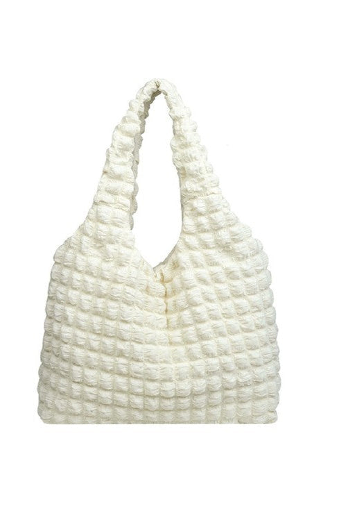 Cloud Puffy Tote Bag