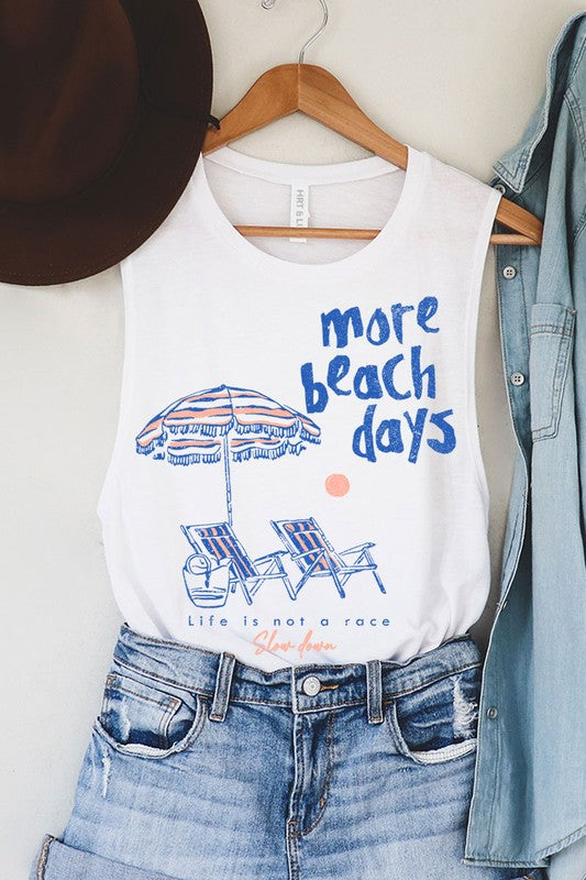 More Beach Days Tank