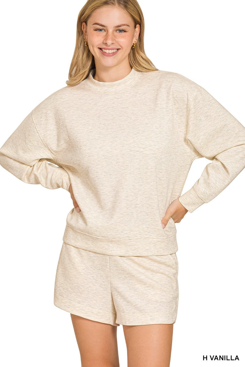 Heather Vanilla Short Set