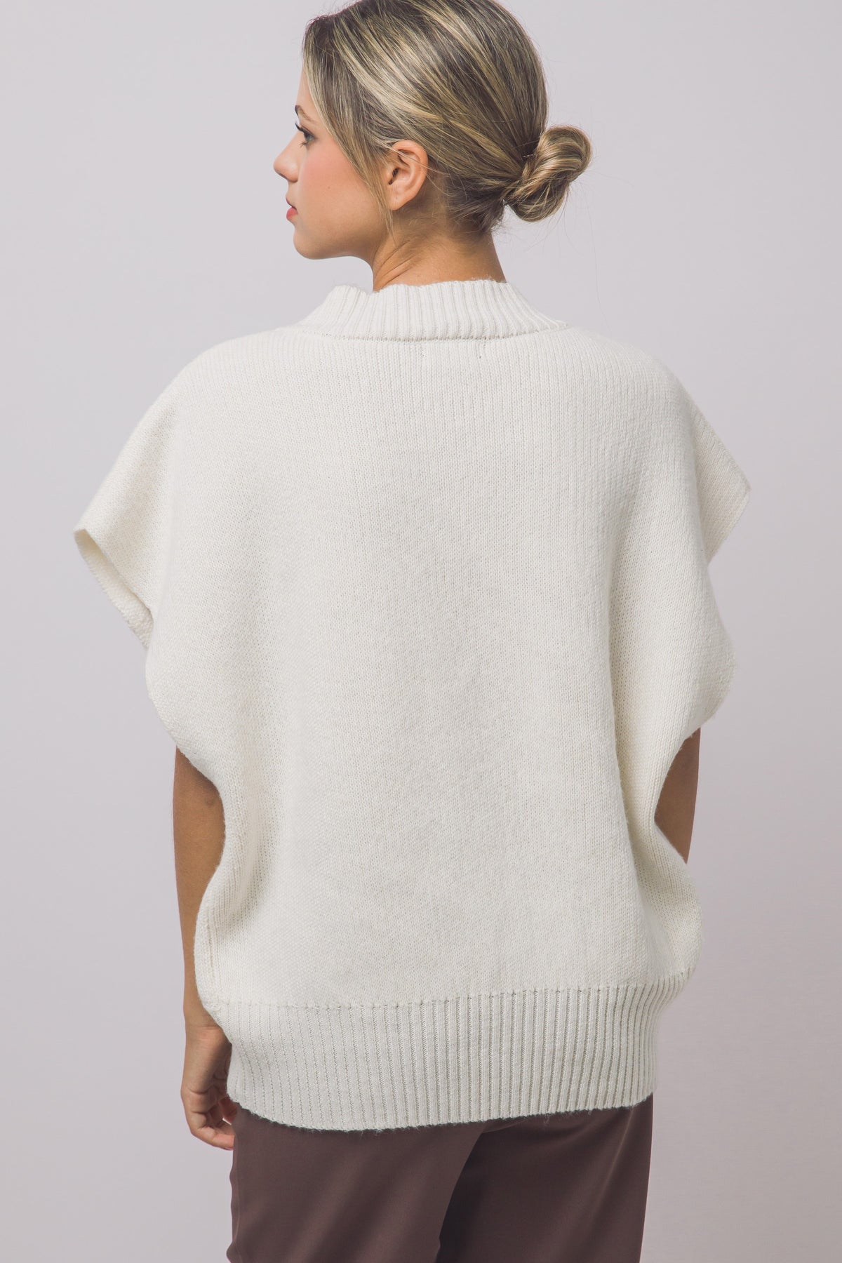 Ivory Sweater Vest