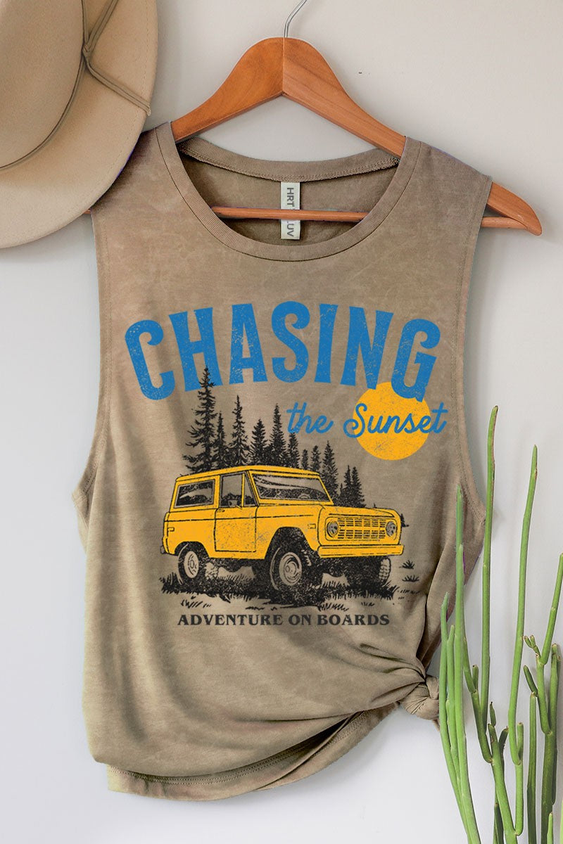 Chasing The Sunset Tank
