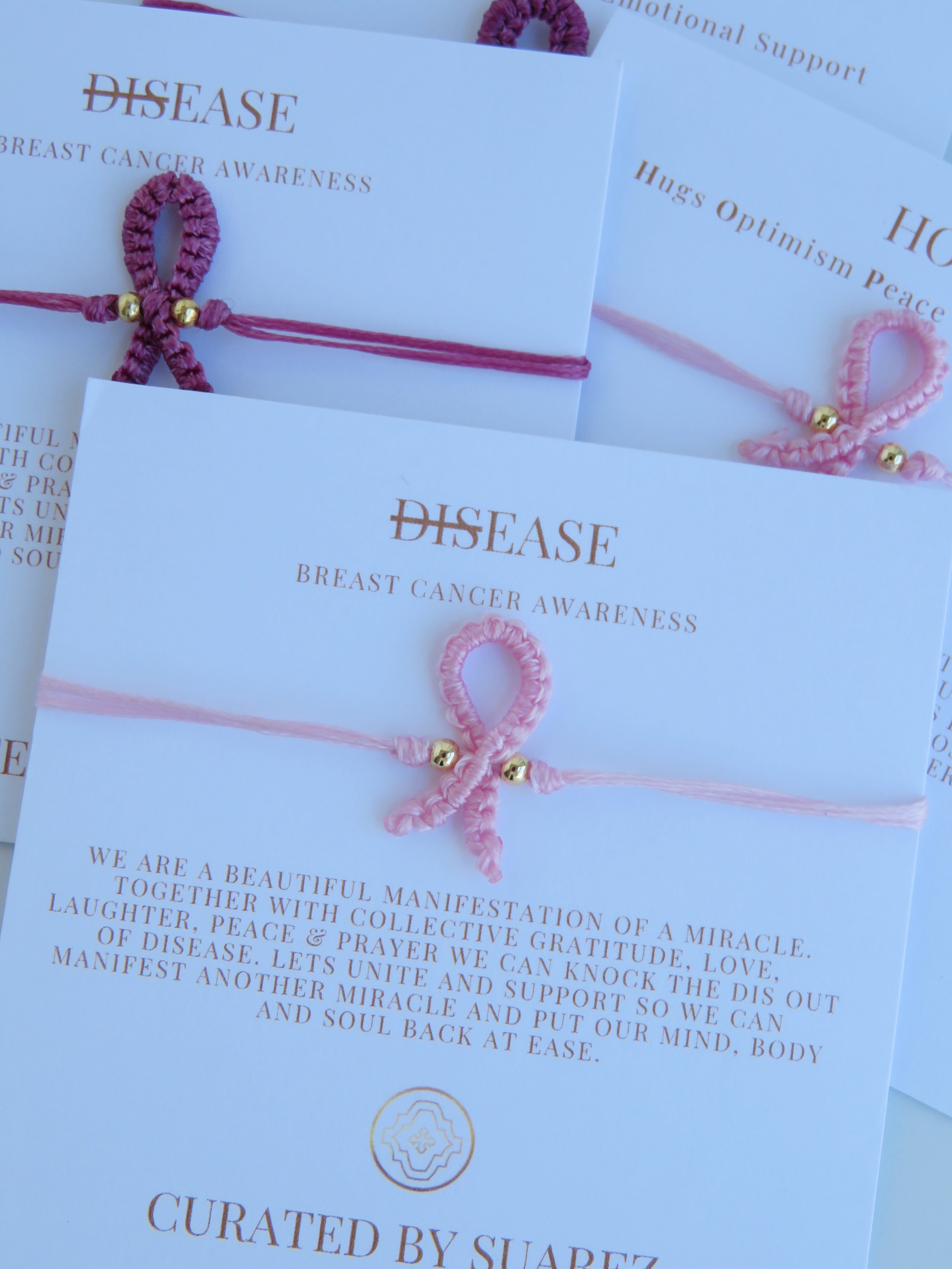 Breast Cancer Awareness Bracelets