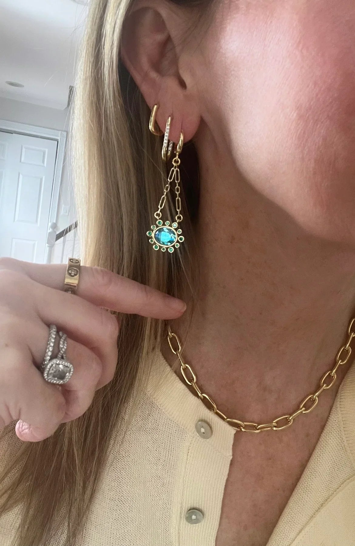 Charleston Chain Link Earrings