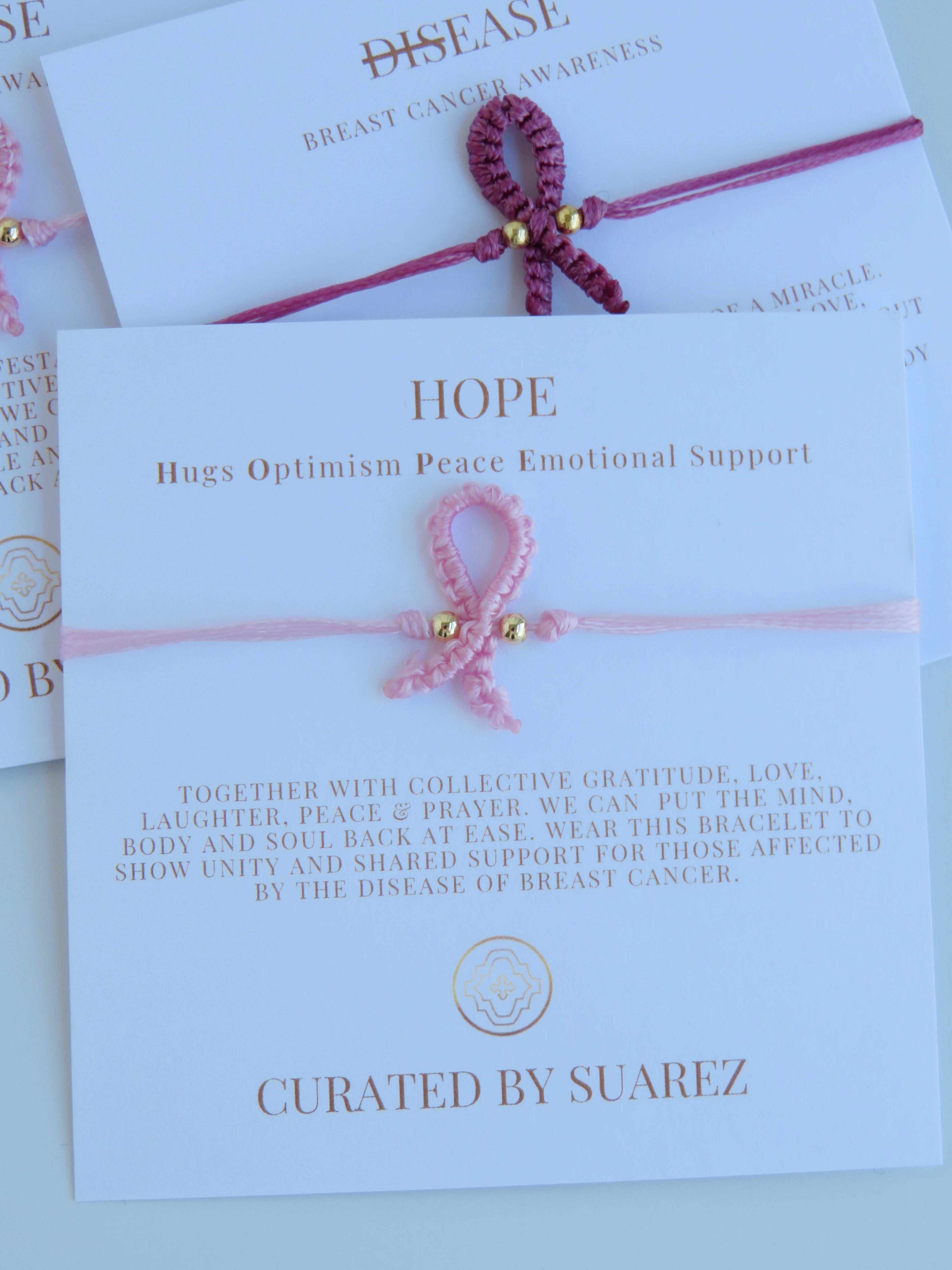 Breast Cancer Awareness Bracelets
