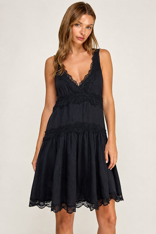 Black Lace Dress