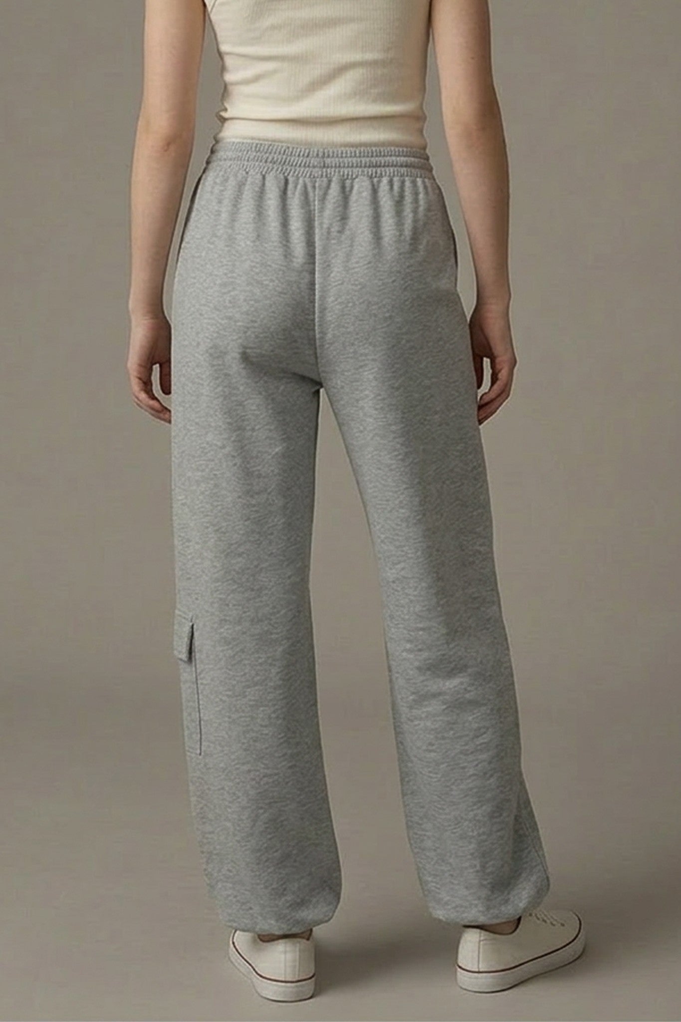 Lace insert harem Pants