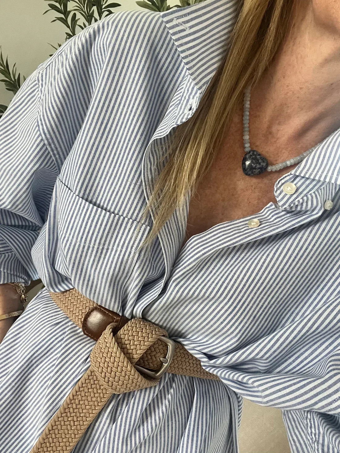 Sag Harbor Beaded Heart Necklace