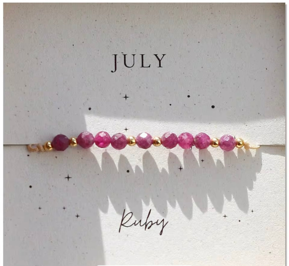 Crystal Birthstone Bracelet