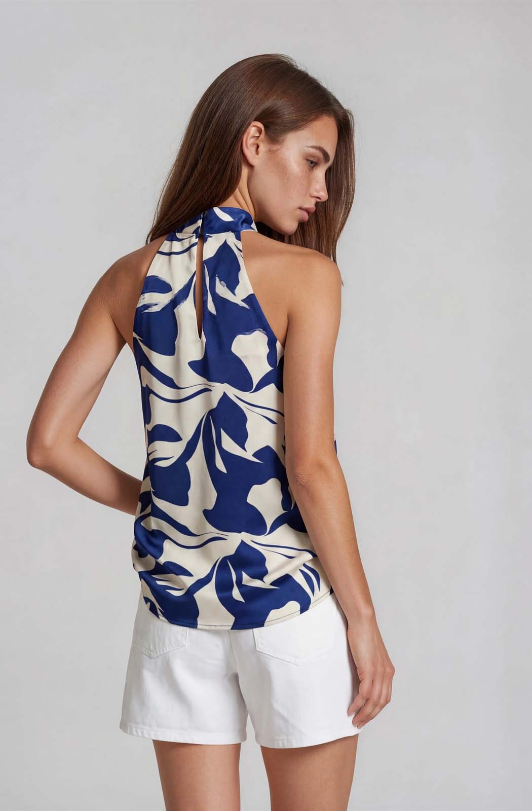 Sleeveless Halter Top