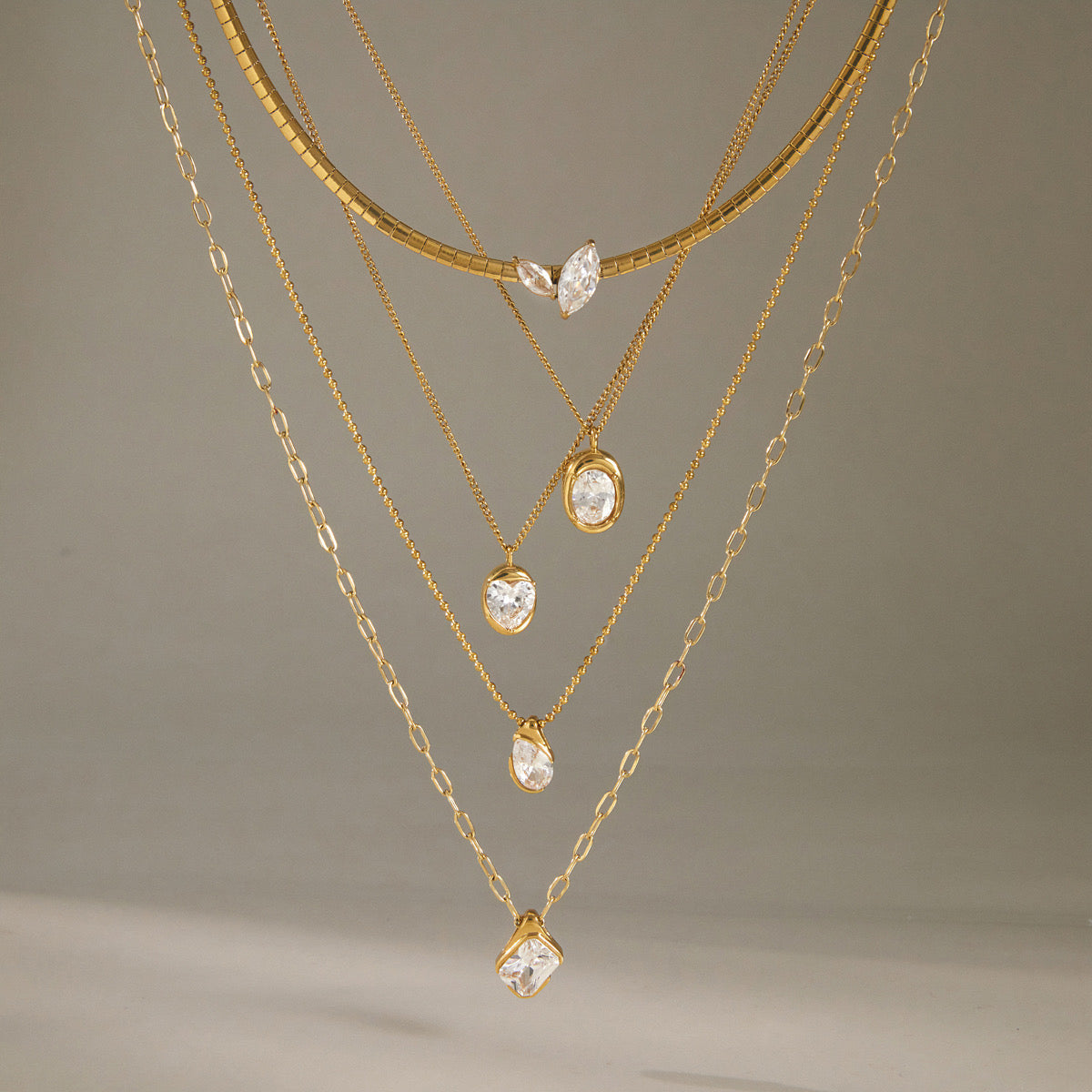Edgy Heirloom Necklaces