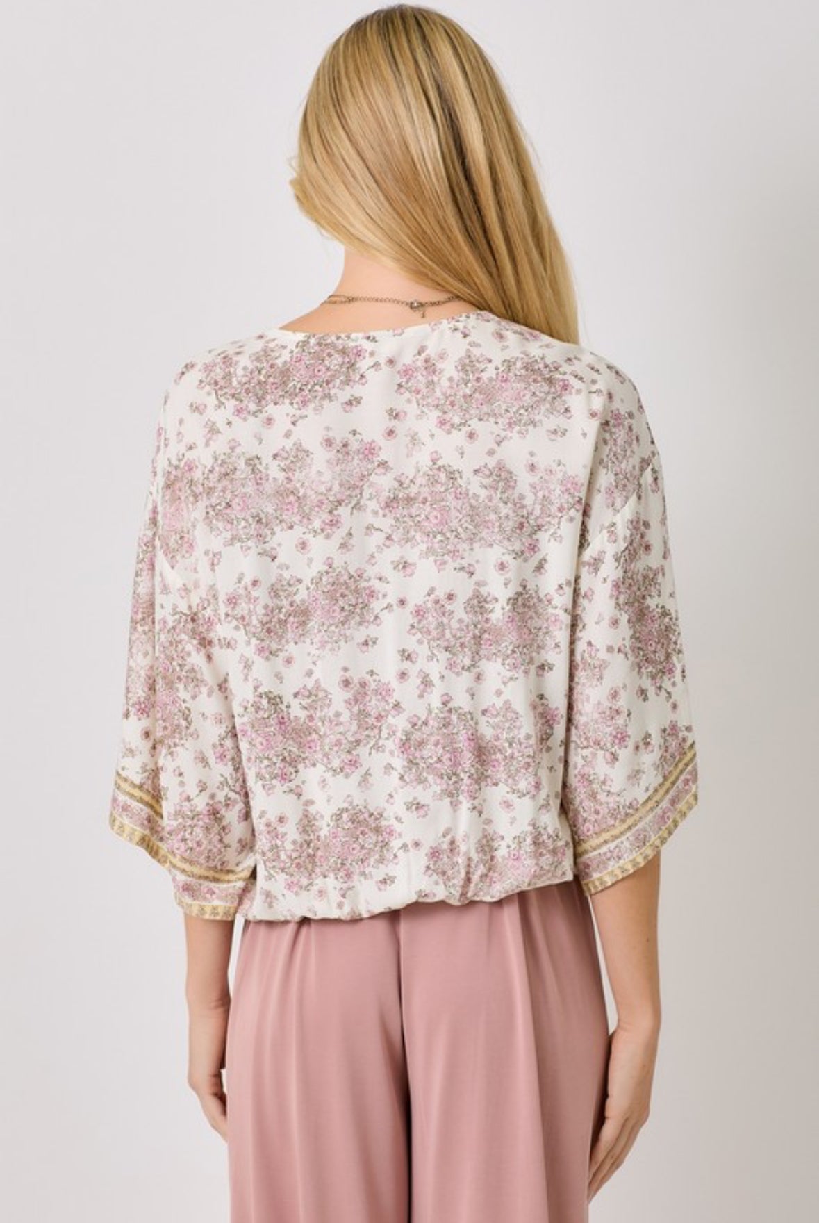 Floral Kimono Blouse