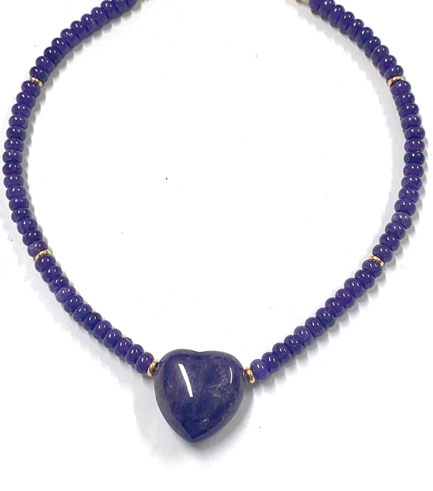 Sag Harbor Beaded Heart Necklace