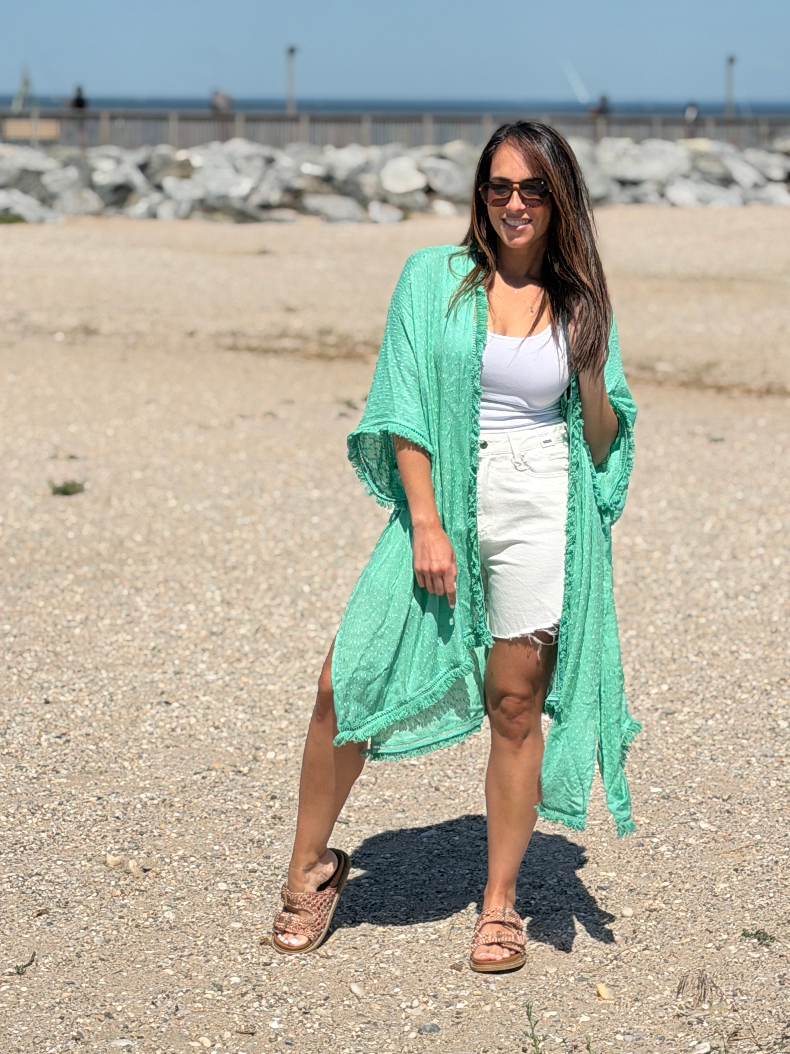 Green Paradise Kimono