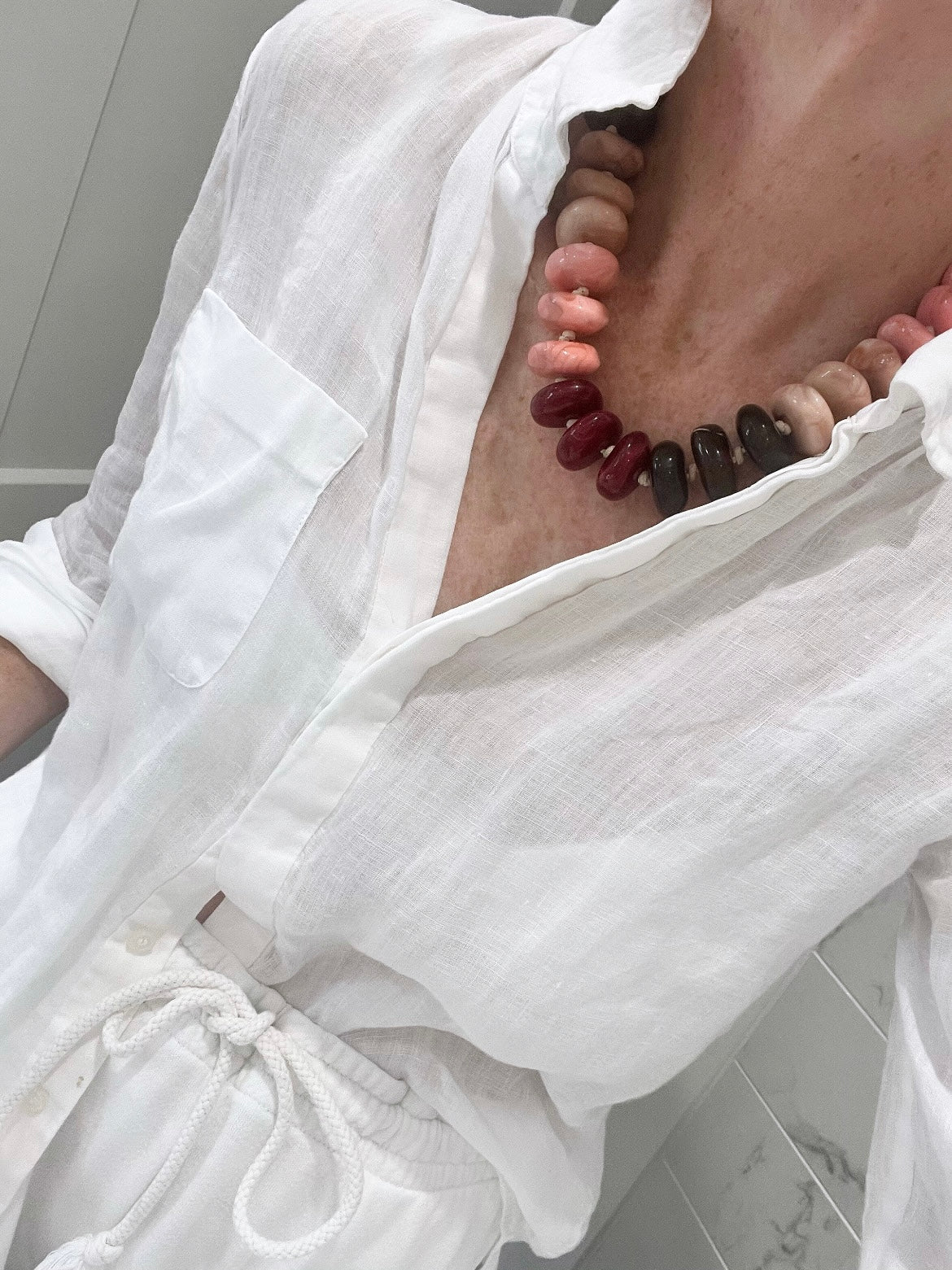Mallorca Rondelle Necklaces