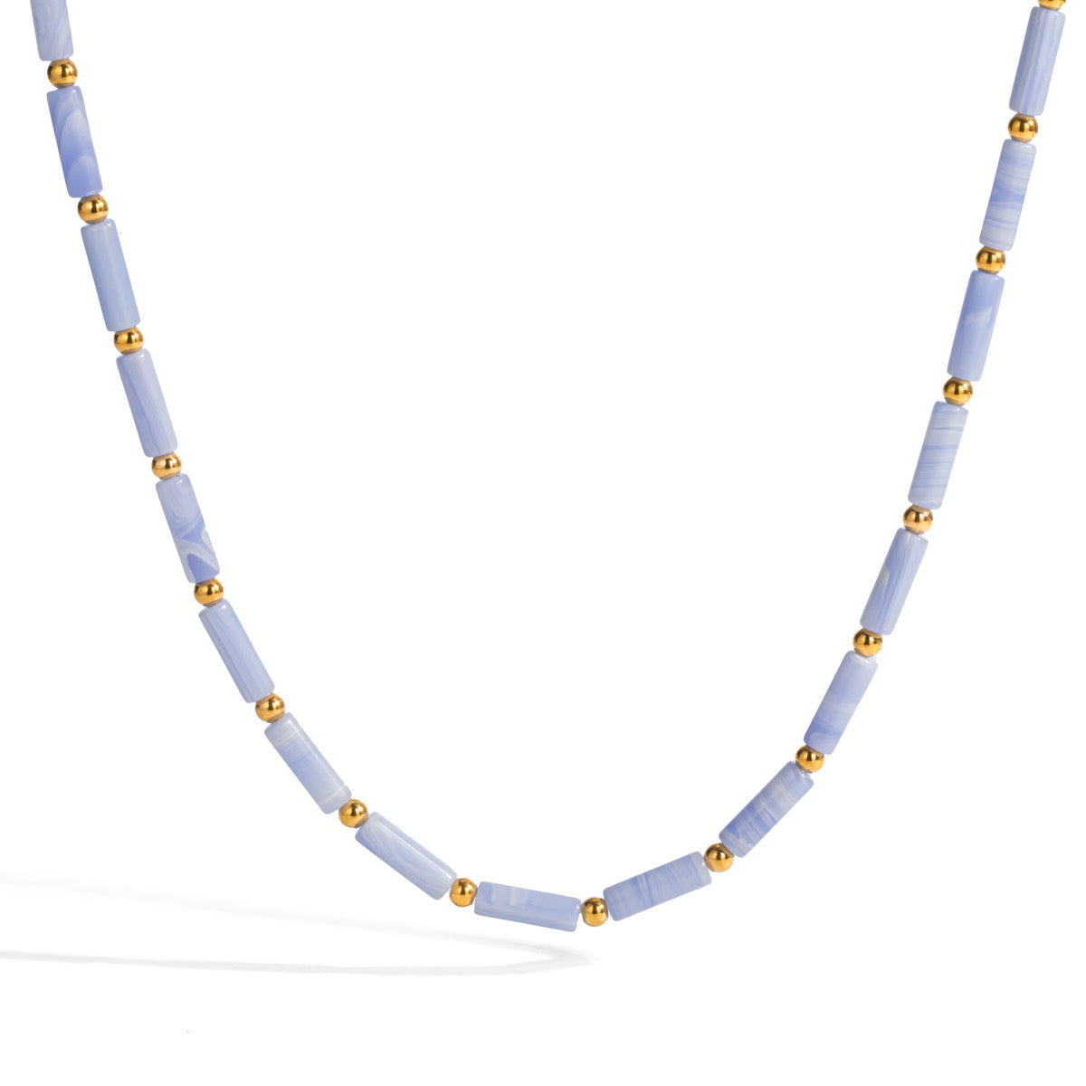 Cali Beaded Tube Necklace