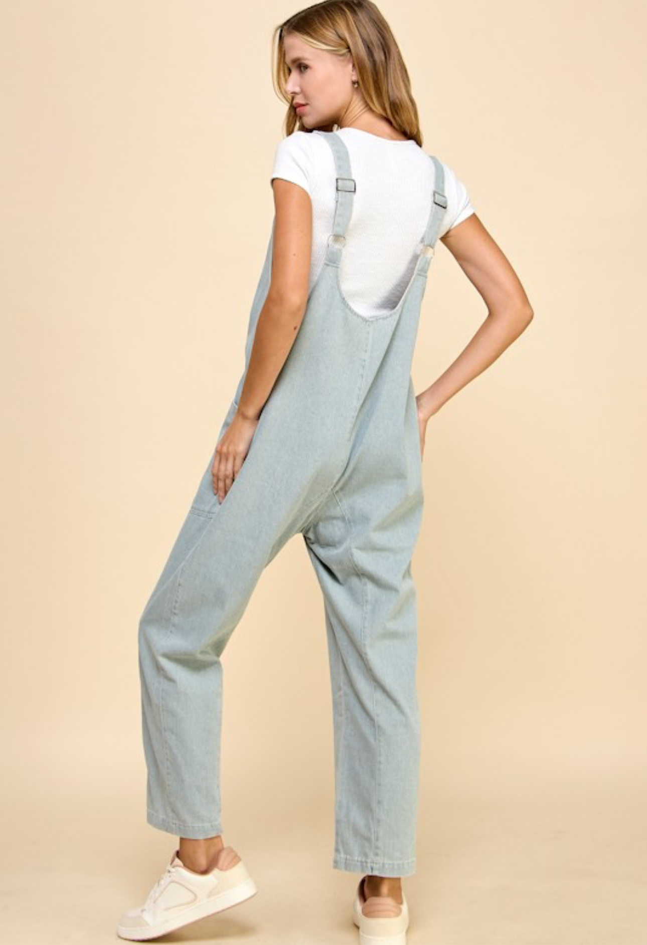 Light Denim Jumpsuit